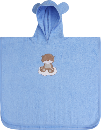 

Полотенце-пончо Homeclub 60 x 120 см голубое арт. KY-2-B