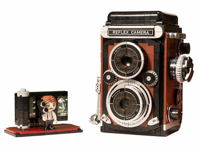 Конструктор Pantasy Retro 85050 Конструктор Двухобъективный зеркальный фотоаппарат