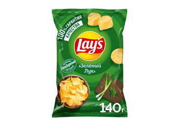 Чипсы Lay's Зеленый Лук 140 г
