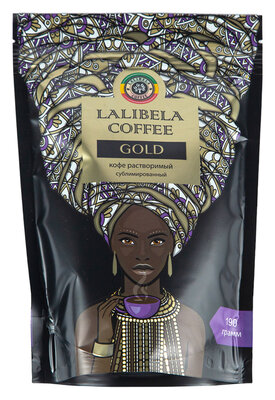 Кофе растворимый Lalibela coffee Gold 190г