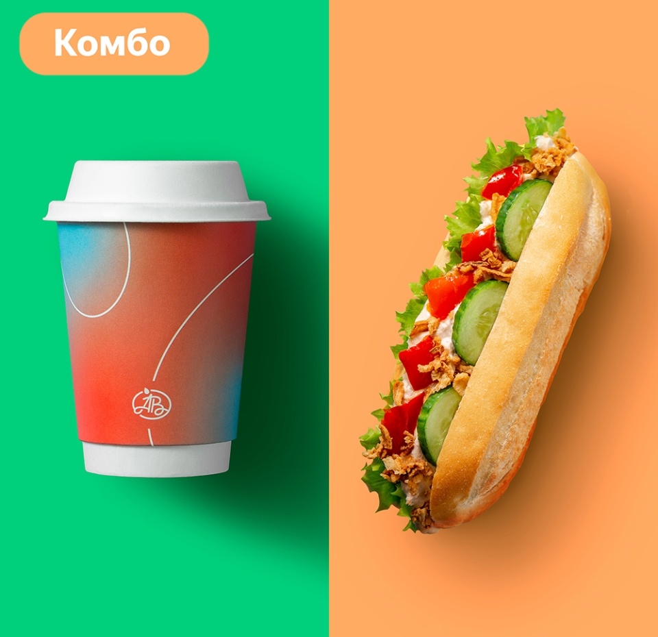 

Комбо Азбука Вкуса: панини с тунцом и яйцом 200 г, латте с миндальным молоком 300 мл