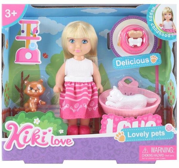 Игрушка Кукла с питомцем