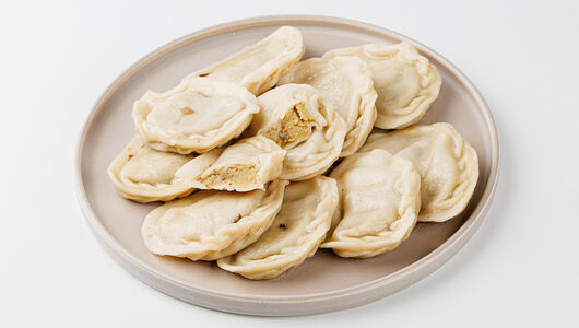 Вареники постные с картофелем и грибами