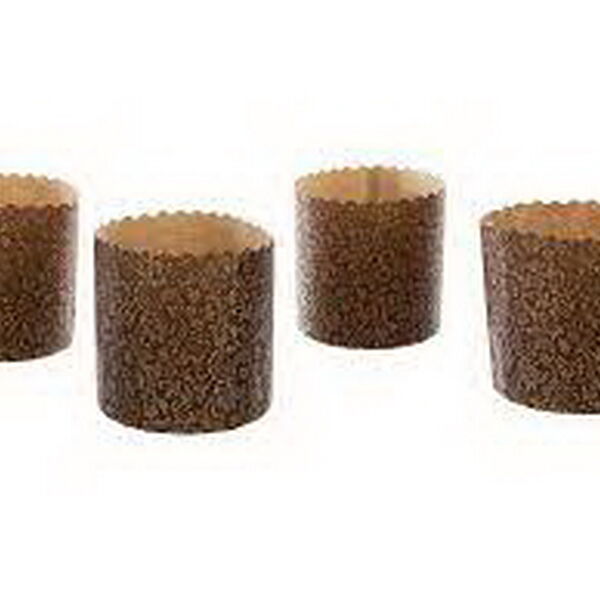 Формы для кулича бумажные 4шт D 90мм форма 90*90мм Флора