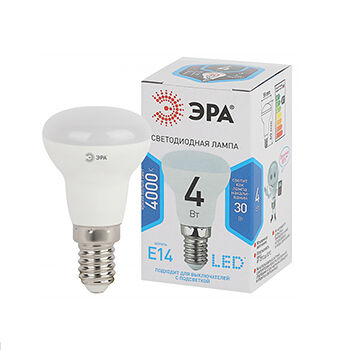 Лампочка ЭРА LED smd R39-4w-840-E14