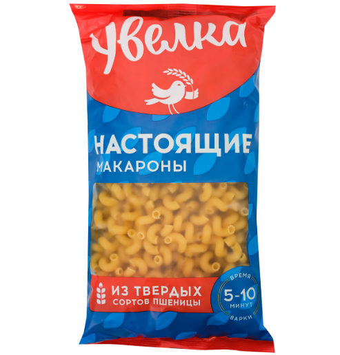 Макароны Увелка Витой зигзаг из твердых сортов пшеницы