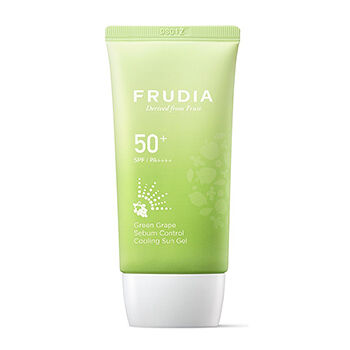 Гель солнцезащитный с зелёным виноградом, контроль себума, SPF 50+, PA++++, Frudia
