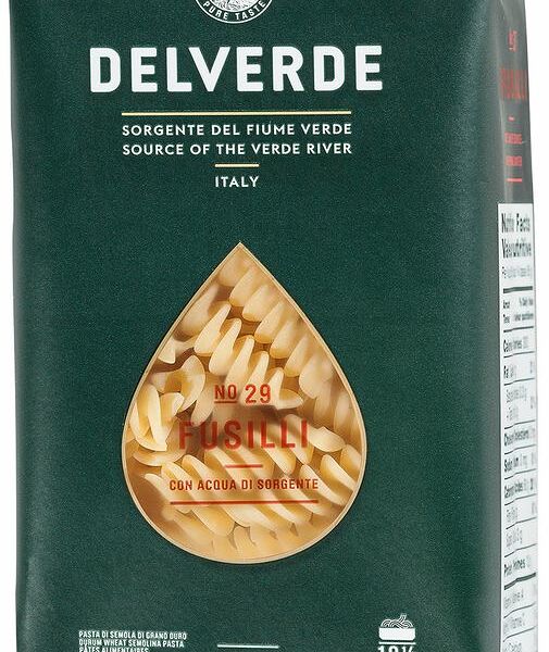 Макароны Delverde Fusilli №29 спирали, 500г