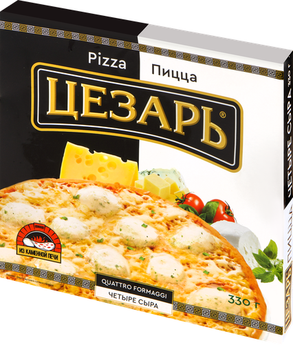 

Цезарь Пицца 4 сыра 330 г