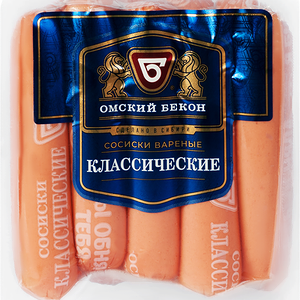 Сосиски Омский бекон классические