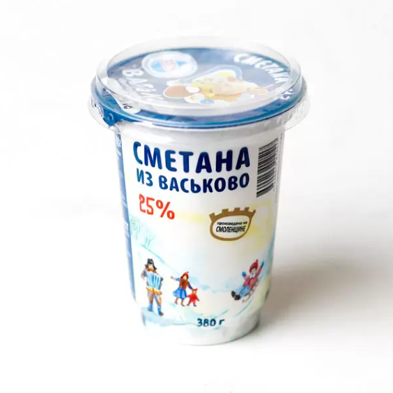 

Сметана Из Васьково 25%