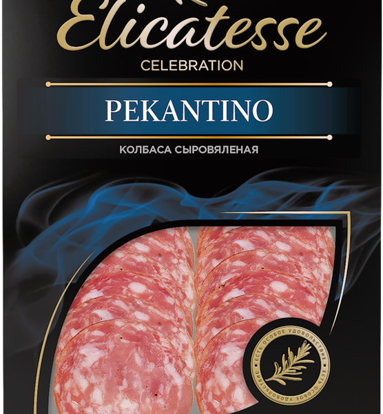 Колбаса сыровяленая Elicatesse Pekantino нарезка