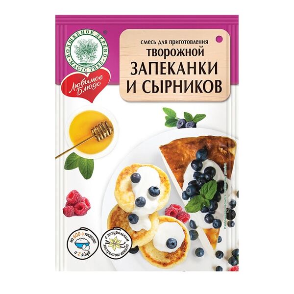 Смесь для приготовления творожной запеканки и сырников Волшебное дерево