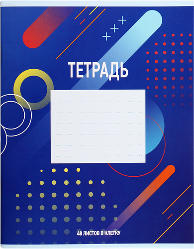 Тетрадь 365 дней, А5 48 листов, в клетку, на скрепке