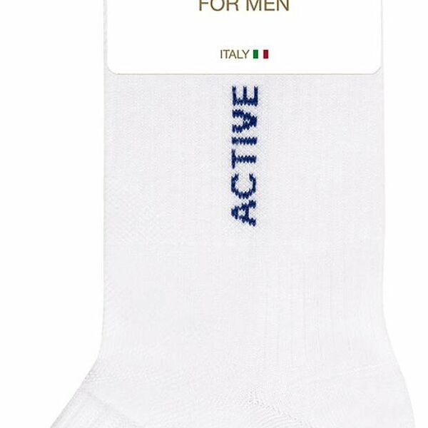 Носки мужские Omsa Active 111 Bianco 39-41