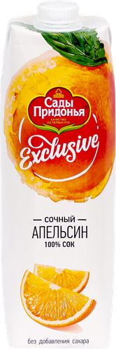 

Сок Сады Придонья Эксклюзив Апельсин 1 л