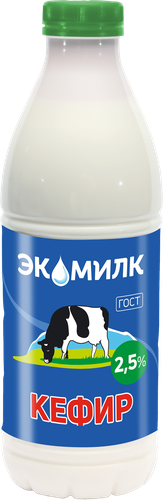 

Кефир Экомилк 2.5% 930 мл