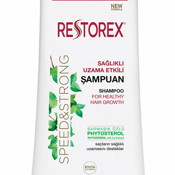 RESTOREX Шампунь для роста здоровых волос для всех типов волос с фитостеролом, 500 мл