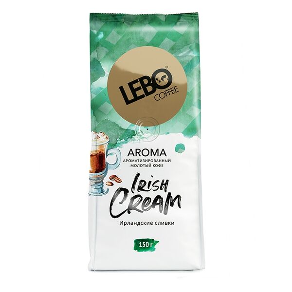 Кофе молотый Lebo Aroma Irish Cream 150г