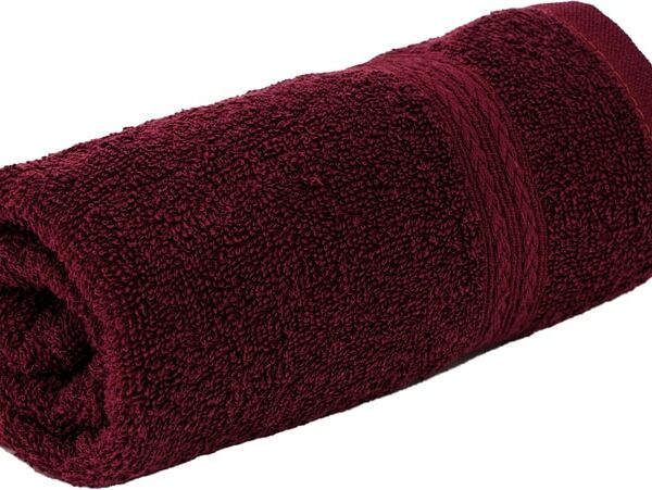 Полотенце махровое Cottonika Стандарт Бордовое 40*70см