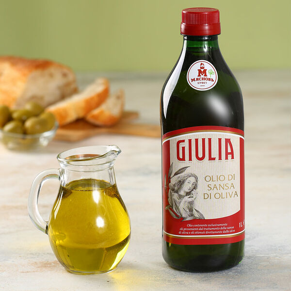 Масло оливковое Джулия рафинированное с добавлением оливкового нерафинированного Италия