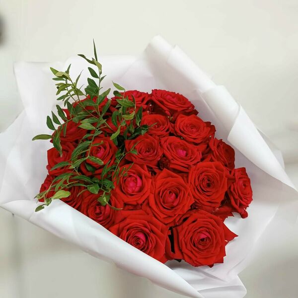 Букет красных роз