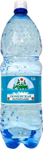 

Вода минеральная Тюменская газированная 1.5 л