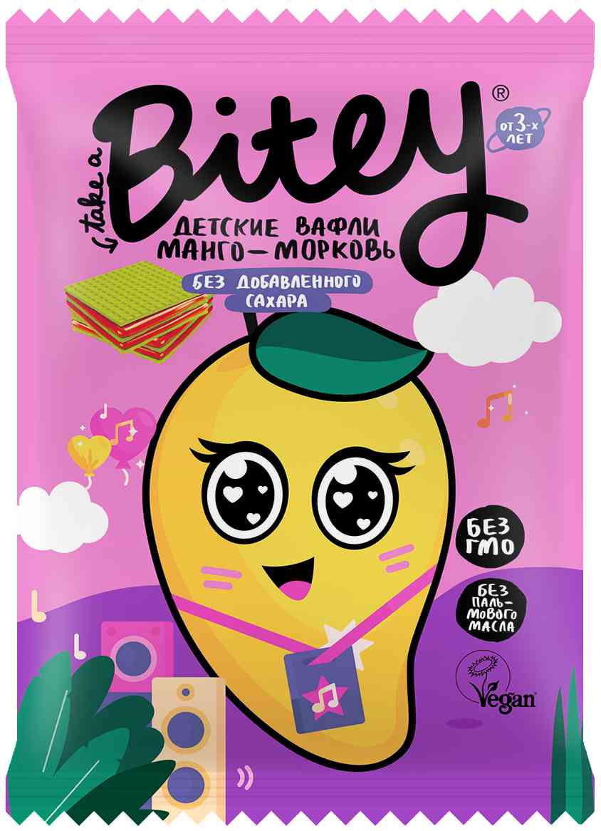 

Вафли Take A Bitey манго морковь
