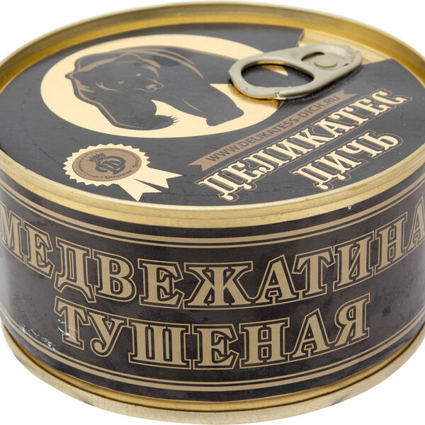 Мясо медвежатины томленое премиум Деликатес Дичь