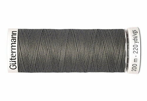 748277 Нить Sew-all для всех материалов, 200м, 100% п/э Gutermann(035 серо-бурый)