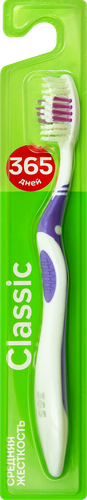 

Зубная щетка 365 ДНЕЙ Classic средней жесткости цвет в ассортименте