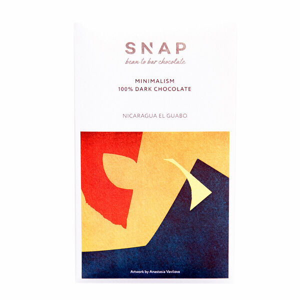 Шоколад горький 100% Snap Minimalism Никарагуа 