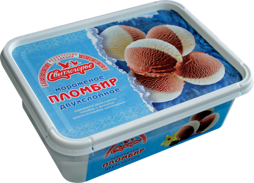 

Мороженое пломбир Свитлогорье двухслойное Ваниль и шоколад 500 г