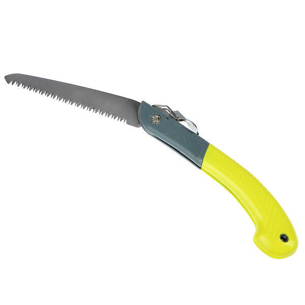 Inbloom пила садовая складная 18см, марганцевая сталь 65м, пластик