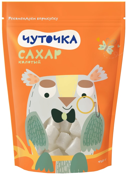 

Сахар Чуточка кусковой белый 420 г