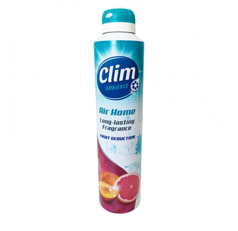 

Освежитель воздуха Clim Ambience Air Home Fruit Seduction Фруктовое соблазнение 300мл, Испания