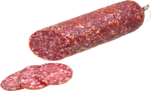 

Колбаса Торговая площадь сервелат Династия вес до 400 г