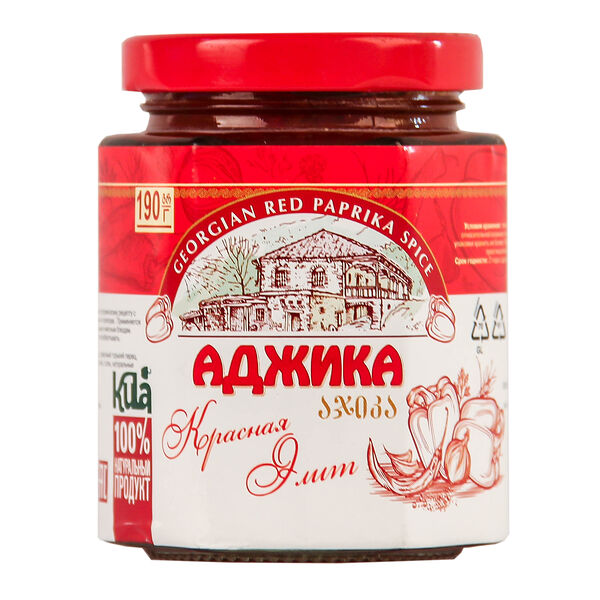 Соус Kula Аджика красная Элит190 г Грузия