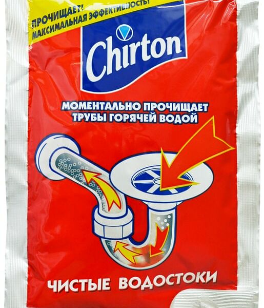 Средство для устранения канализационных засоров Chirton