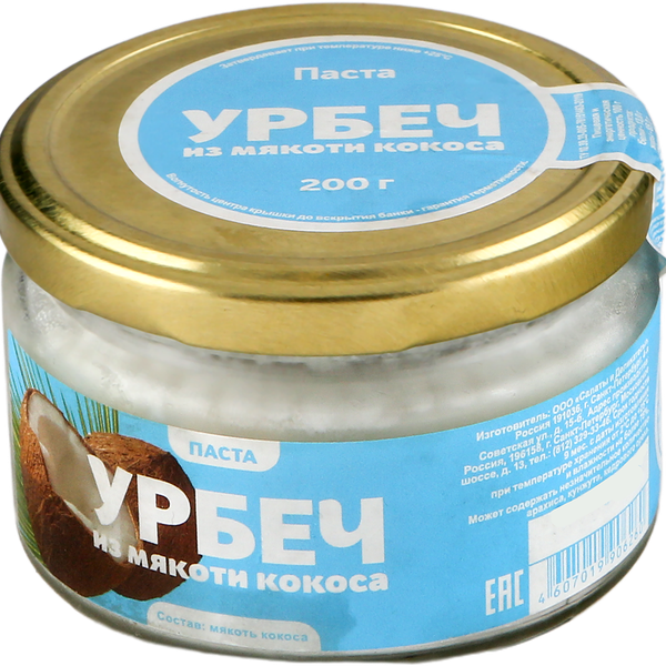 Паста из мякоти кокоса УРБЕЧ