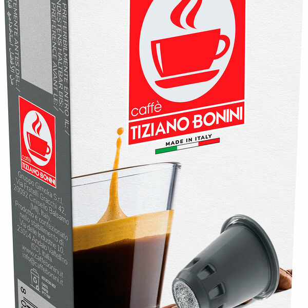 Кофе в капсулах Caffe Tiziano Bonin Lungo Nespesso 10шт