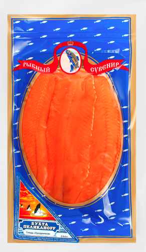 

Сельдь Тихоокеанская слабосоленая БУХТА ПЕЛИКАНOFF Праздничная, 250г