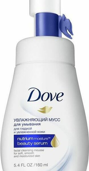 Мусс для умывания Dove увлажняющий