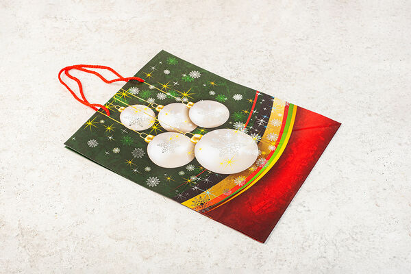 Пакет подарочный ламинированный с шарами