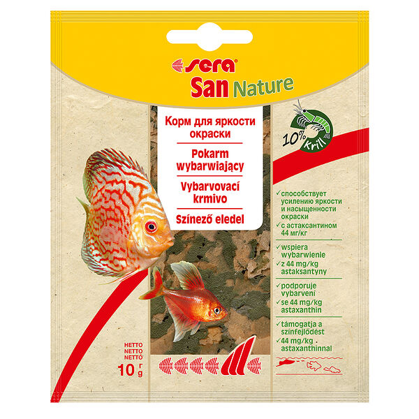 SERA Корм для рыб основной в хлопьях San