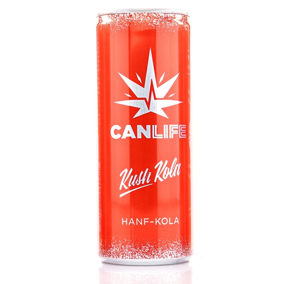 

Напиток газированный CanLife Kush Kola на основе конопли 250 мл, Германия