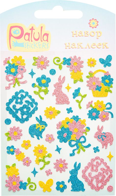 

Наклейки Patula Животные блестящие в ассортименте