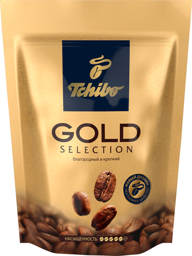 

Кофе растворимый Tchibo Gold Selection натуральный сублимированный 150 г