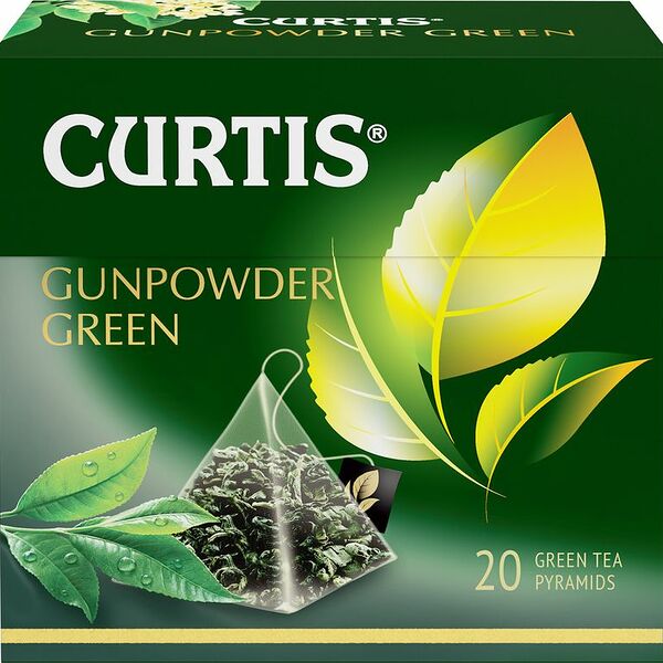 Чай зеленый Curtis Hugo Cocktail 20 пирамидок, 36г