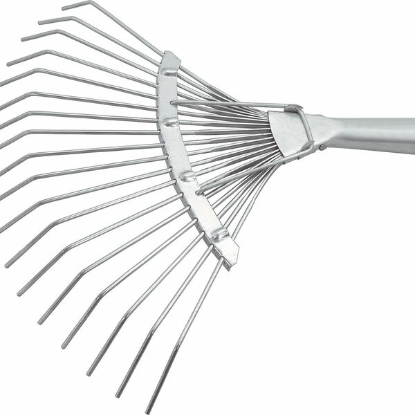 Грабли веерные стальные оцинкованные без черенка ТМ СибрТех